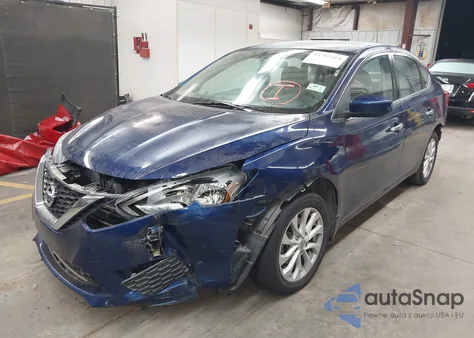 2017 Nissan Sentra S z USA, uszkodzony, nr VIN 3N1AB7AP3HY262876